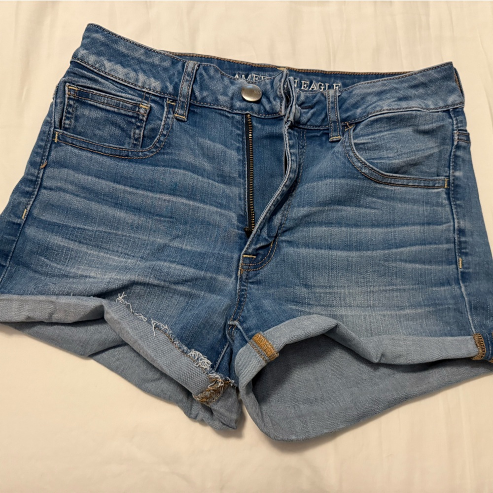 American Eagle Outfitters Blue Denim Women's Shorts